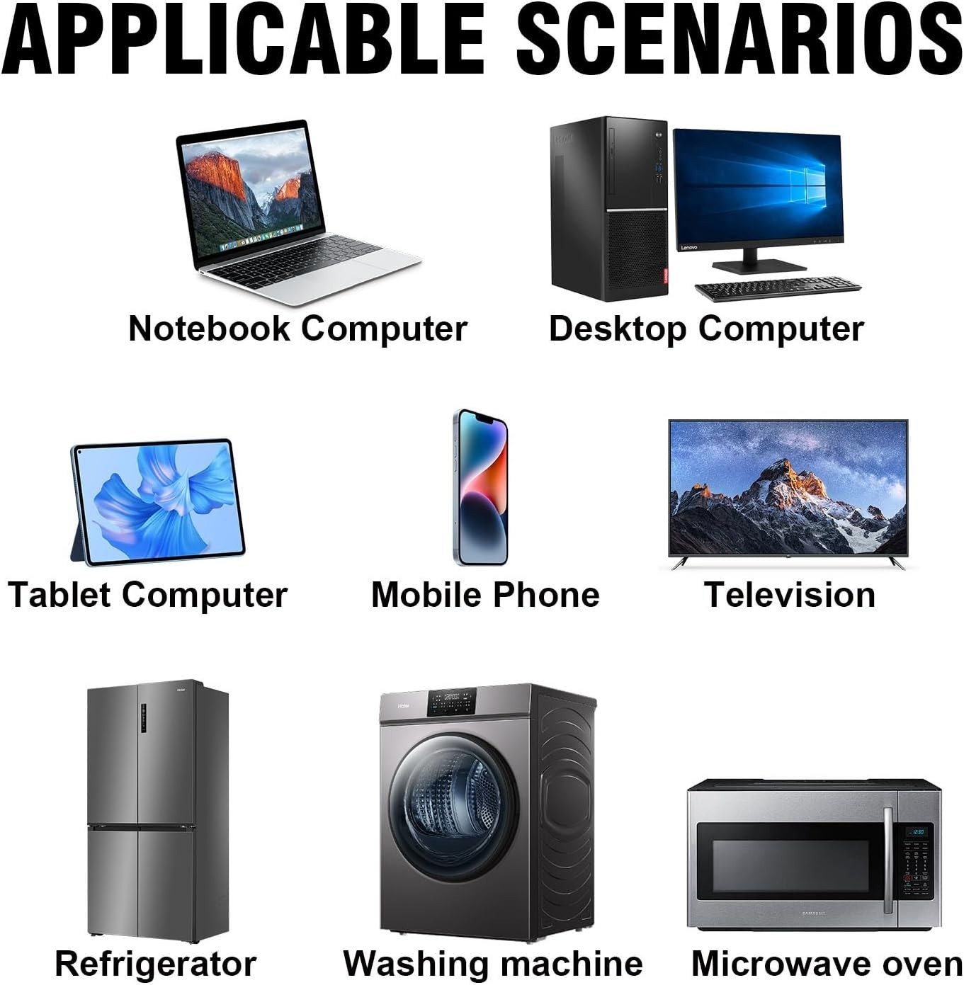 EMF Blocker 6 Pack Stickers for Cell Phones, Laptops, Tablets – Reusable, Pee...