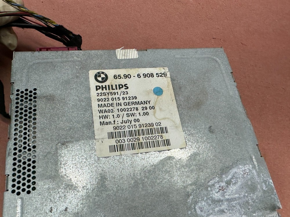 BMW E46 330CI E39 Navigation DVD MK3 Player Control Module Unit OEM 123K Miles