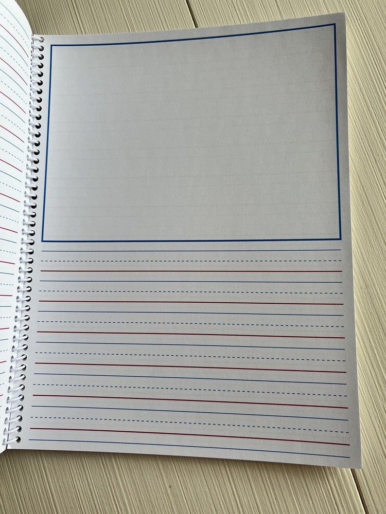 Lakeshore Journal Draw Write Student Math Stem Notebook Primary K - 1st Grade