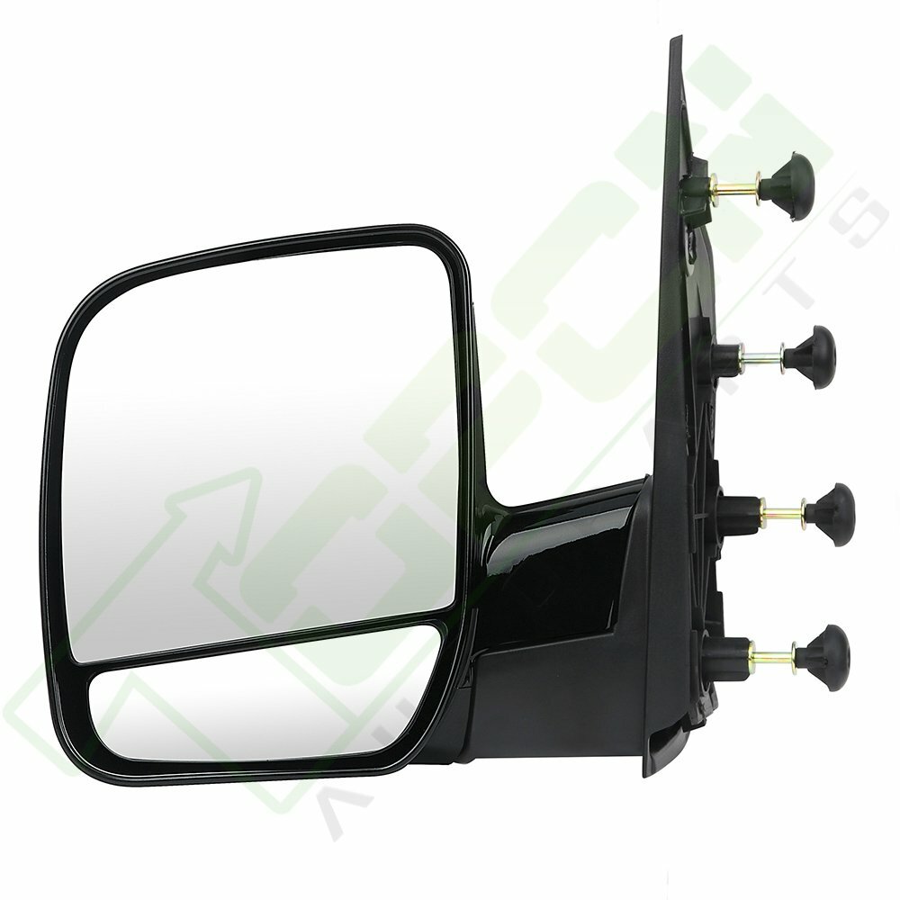 Pair Side View Manual Mirrors For 02-08 Ford E150 E250 E350 E450 E550 Van