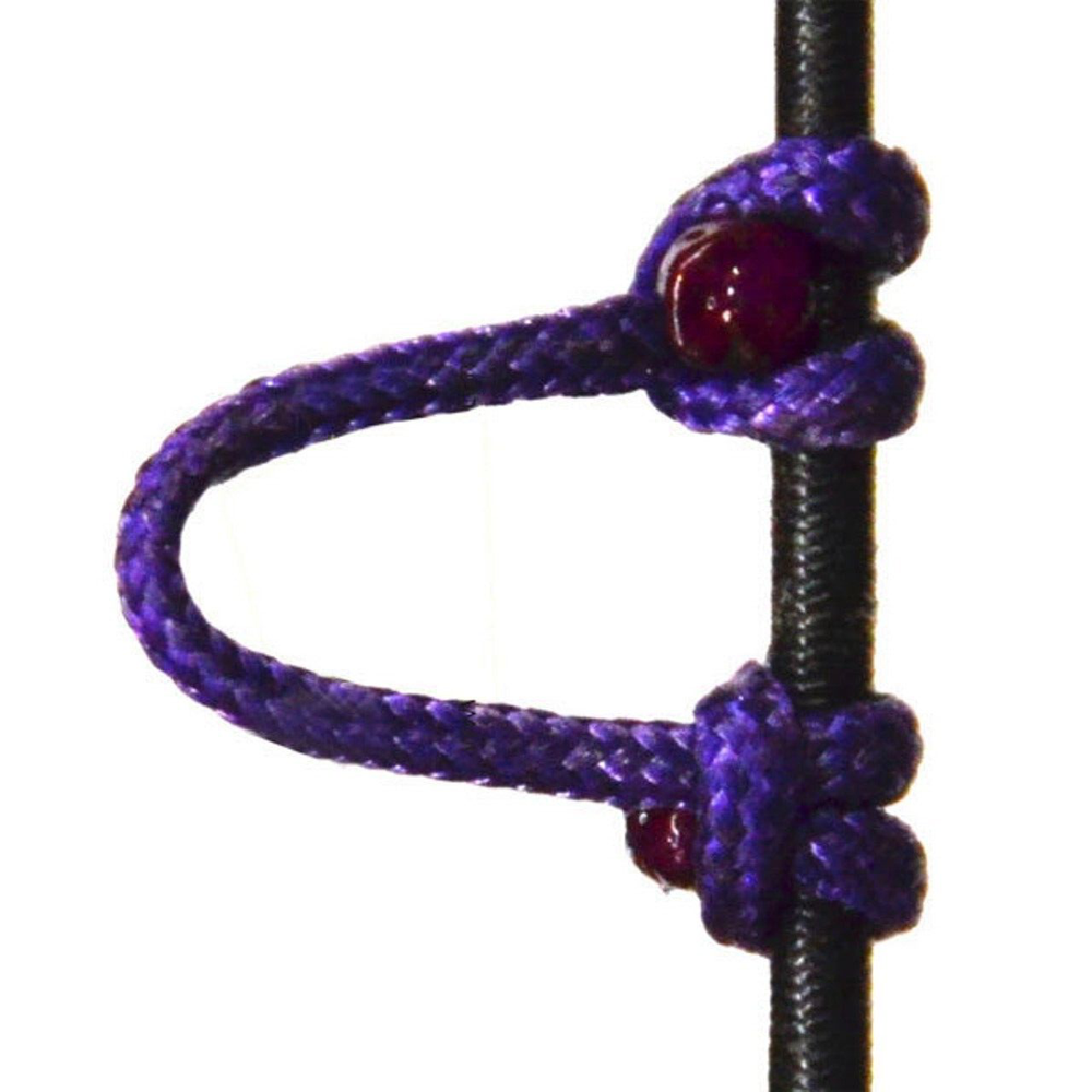 39" - PURPLE - BCY # 24 POLY RELEASE BOW STRING D NOCKING NOCK LOOP Archery