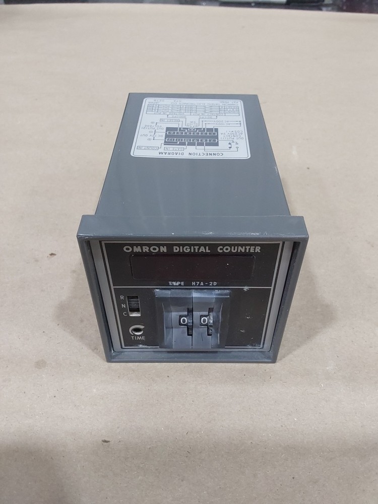 OMRON Digital Counter TYPE H7A-2D