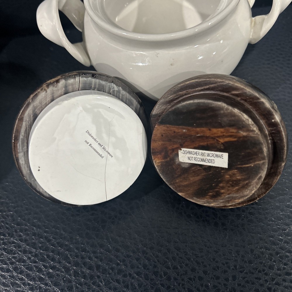 Ceramic Tea Pot And Sugar Bowl