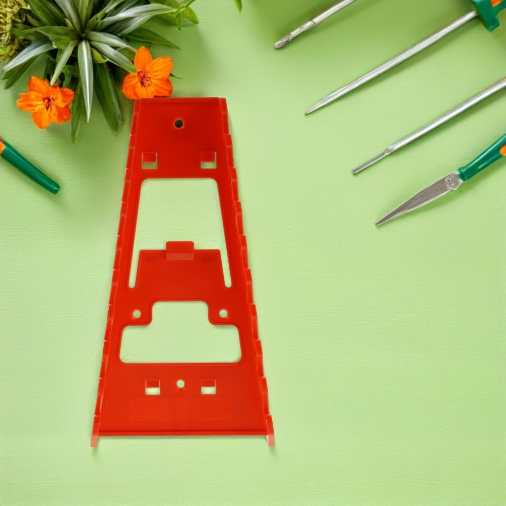 2 Pcs Wrenches Organizer Plastic Wall Mount Tool Holder Pegboard Small