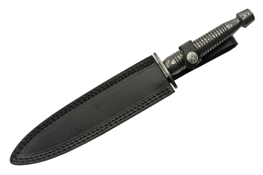 Dagger | British Commando Knife 7.25" Double Edge Blade All Damascus Steel