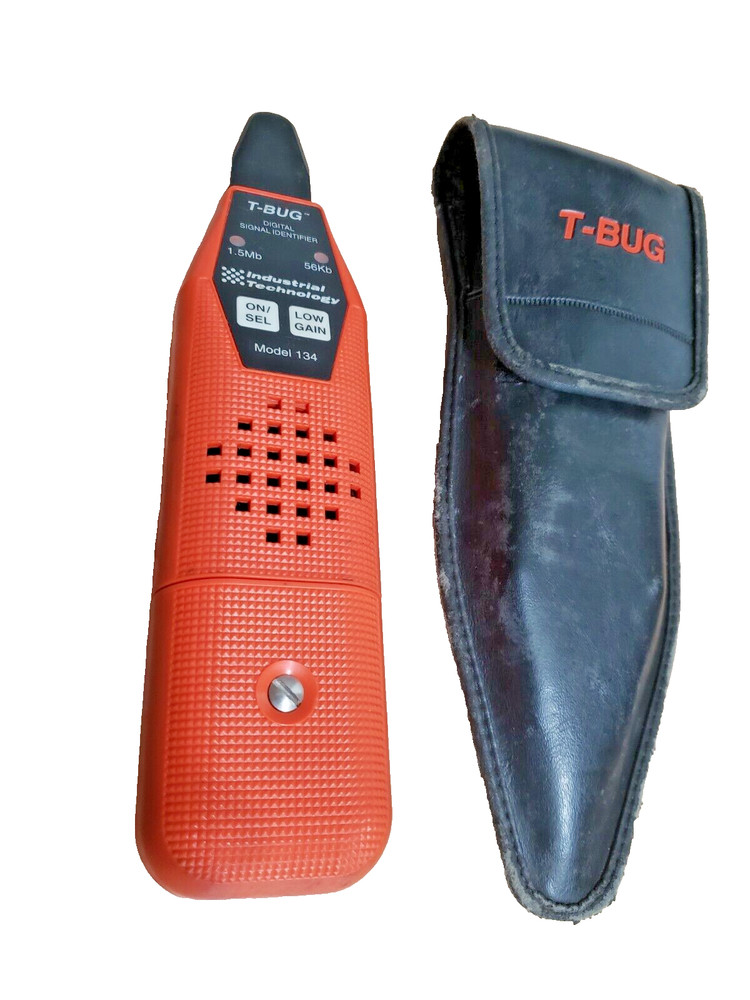 Industrial Technology T-BUG 134 DIGITAL SIGNAL IDENTIFIER PROBE w/CASE