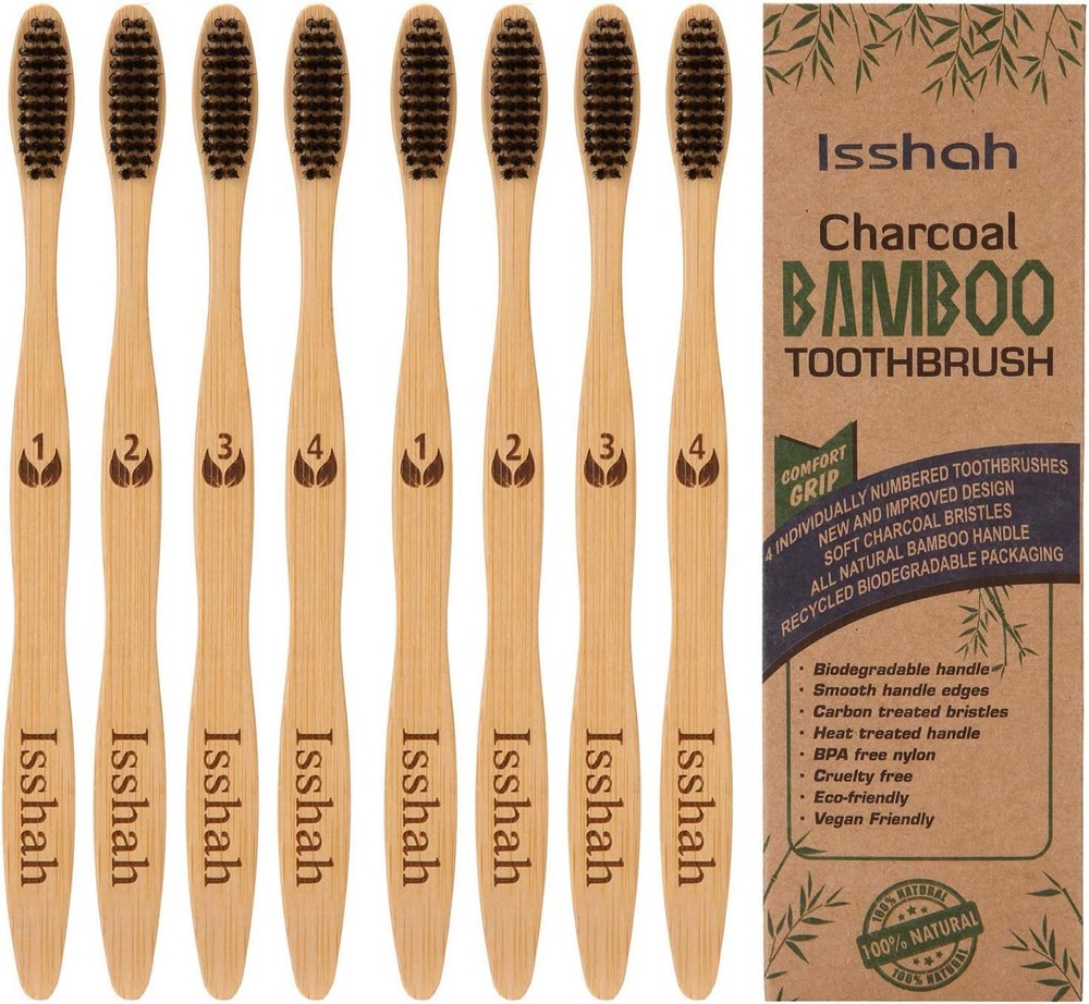 Biodegradable Eco-Friendly Natural postable Bboo Toothbrushes,