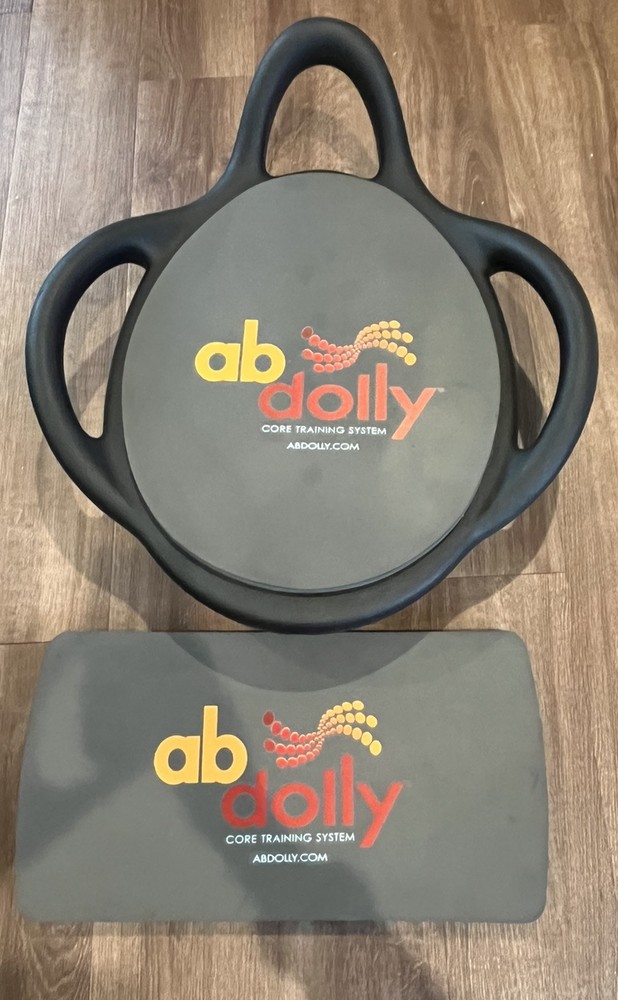 AB Dolly Core Training System w/DVD & Knee Pad Abdominal Workout Training