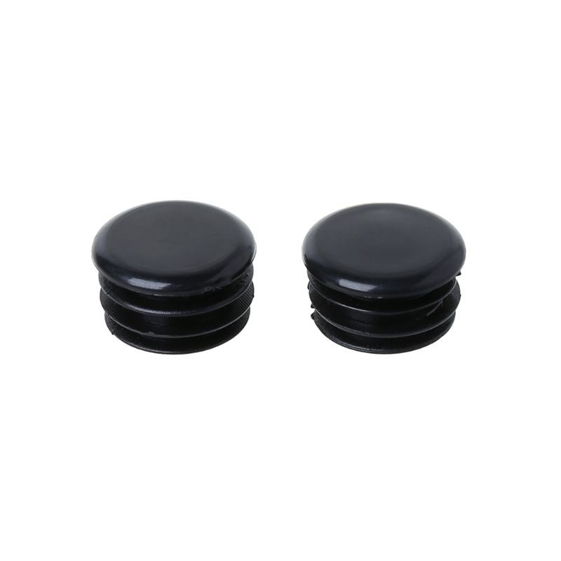 2 Pcs/Set Handlebar Cap Plug Dustproof Grips End Bar Plugs Plastic Stopp