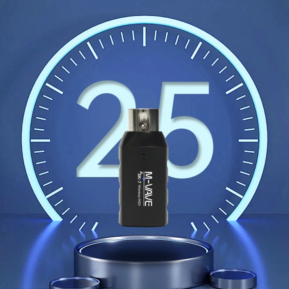 Compact ABS Design Extended Playtime Adapter Enhanced Musical Experience