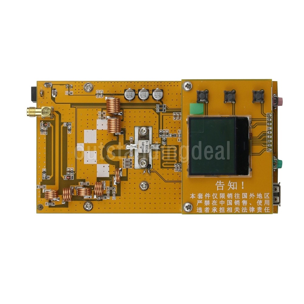 30W PLL FM Stereo Transmitter 76MHz-108MHz Digital Radio Transmitter LED Screen