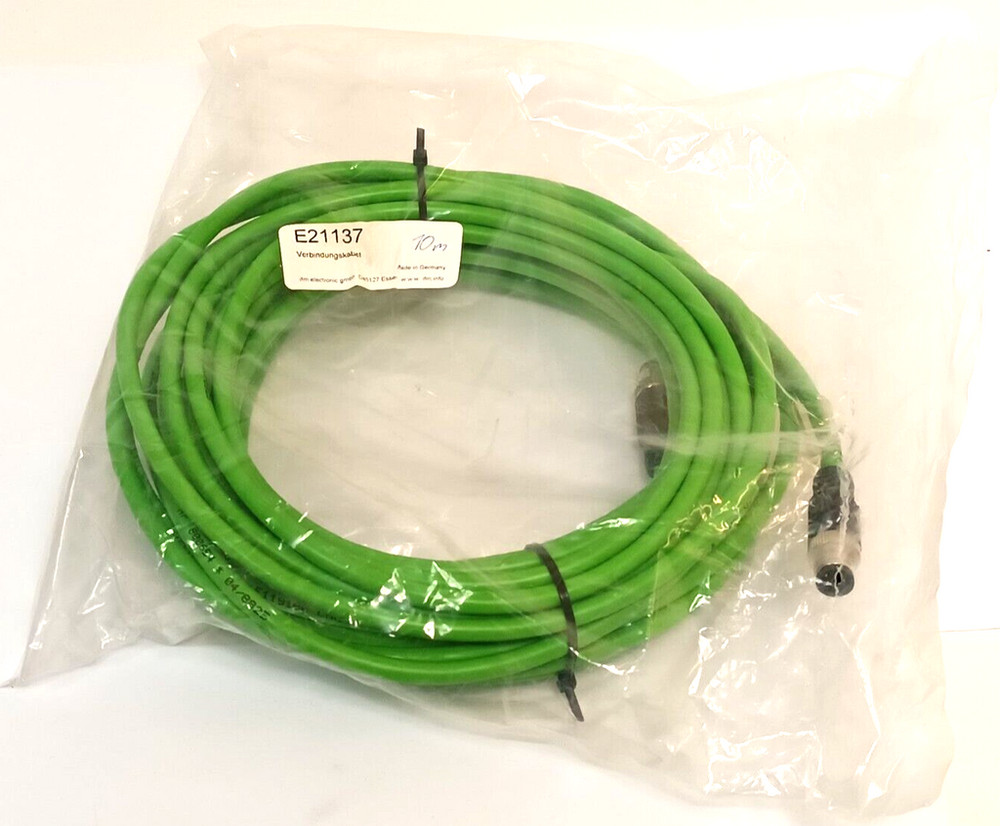 IFM Electronic Interconnect Cable Sensor Actuator Lead 10m Lead E21137