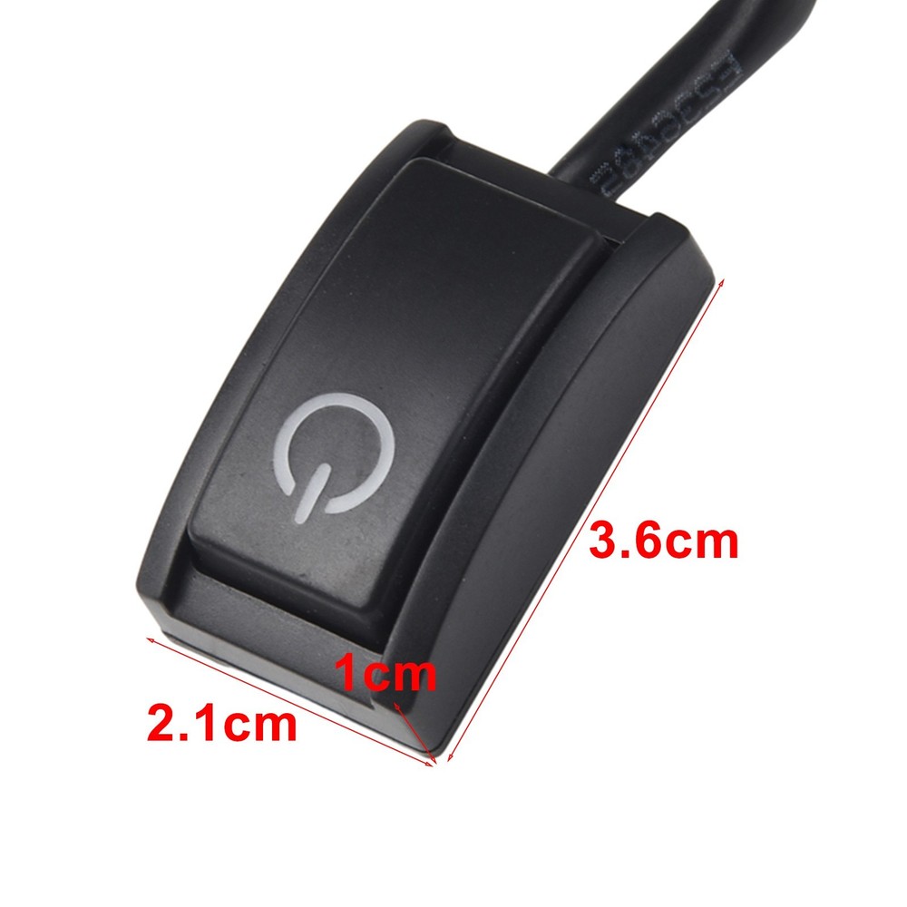 Car Kit Kit Button Switch Button Switch Plastic Double Sided Tape
