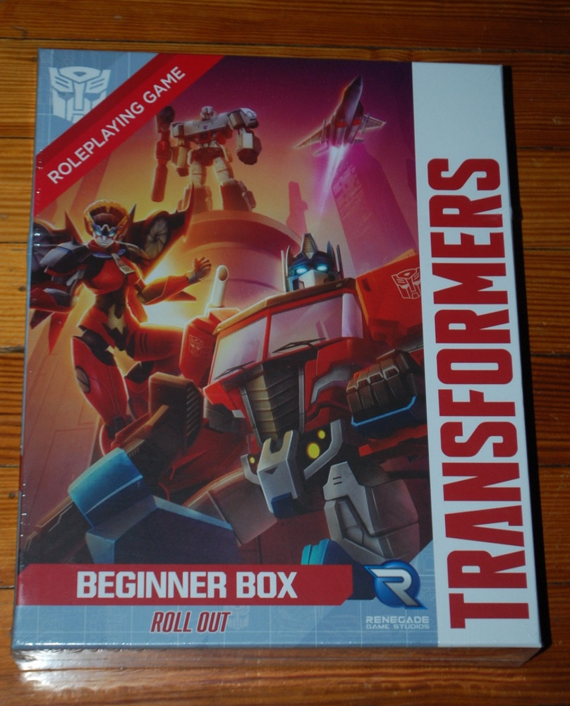Transformers Roleplaying Game Beginner Box Roll Out-Renegade Game Studios Hasbro