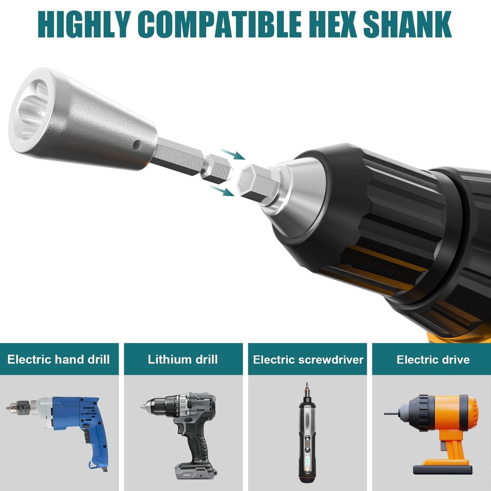 2PCS Wire Twister Tool for Drill, Nut Electrical Power...