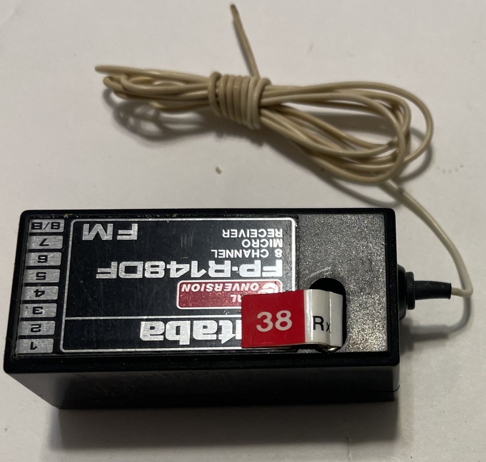 Futaba FP-R148DF 8 channel FM receiver on CH38 Micro