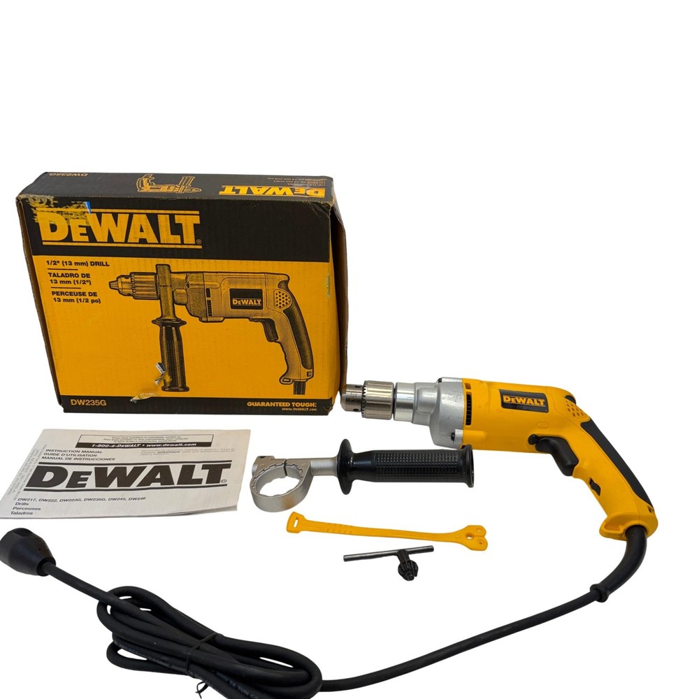 DeWalt 1/2" Heavy-Duty Variable Speed Corded Drill DW235G