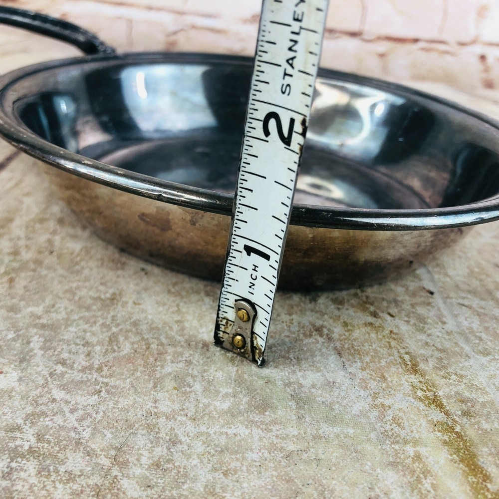 Vintage silverplate Porringer Dish