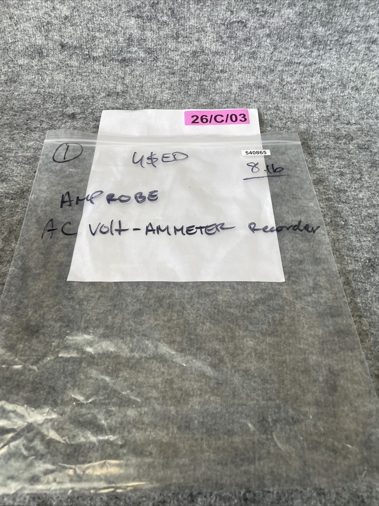 Amprobe LAVA84 AC Volt-Ammeter Recorder Used