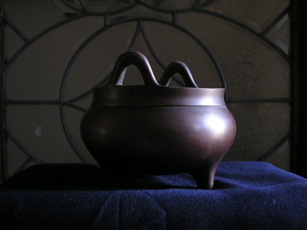 Chinese Bronze Incense Burner ( 23 )
