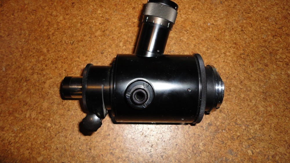 Leitz Wetzlar camera Microscope Adapter W/ viewer