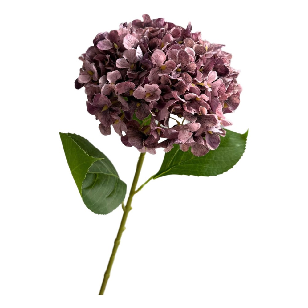 1pcs Purple Artificial Hydrangea 26-Inch Home Dining Table Spring Decoration