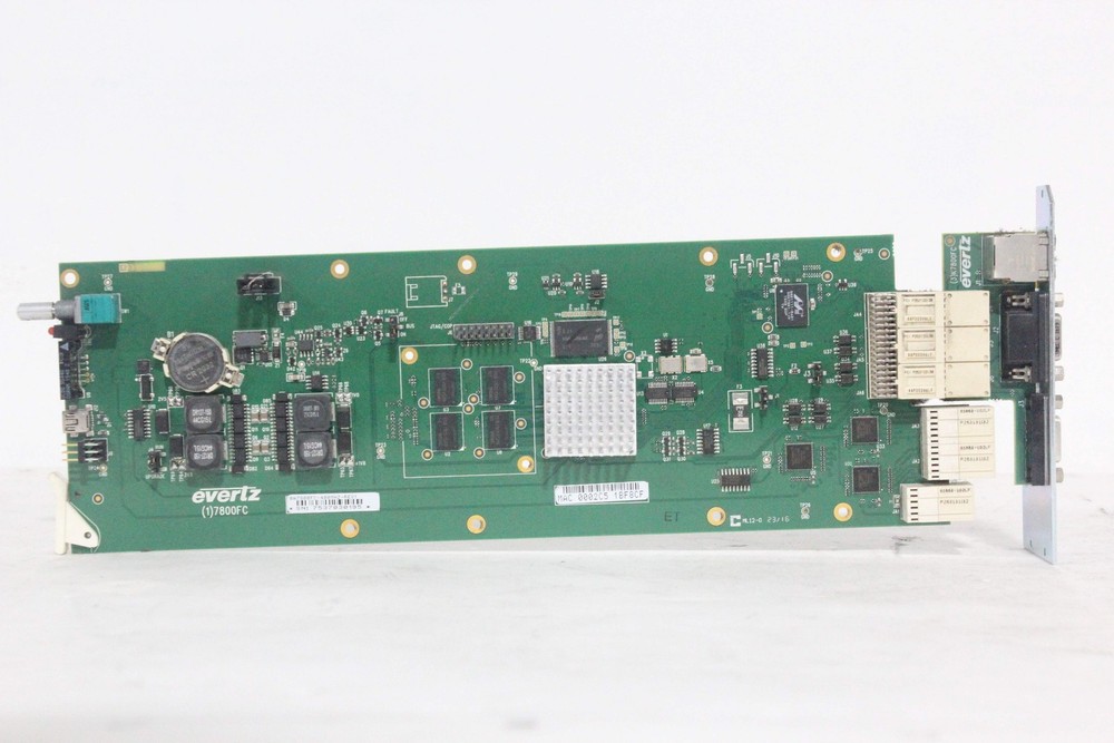 Evertz 7800FC VistaLINK Frame Controller w/ Backplane