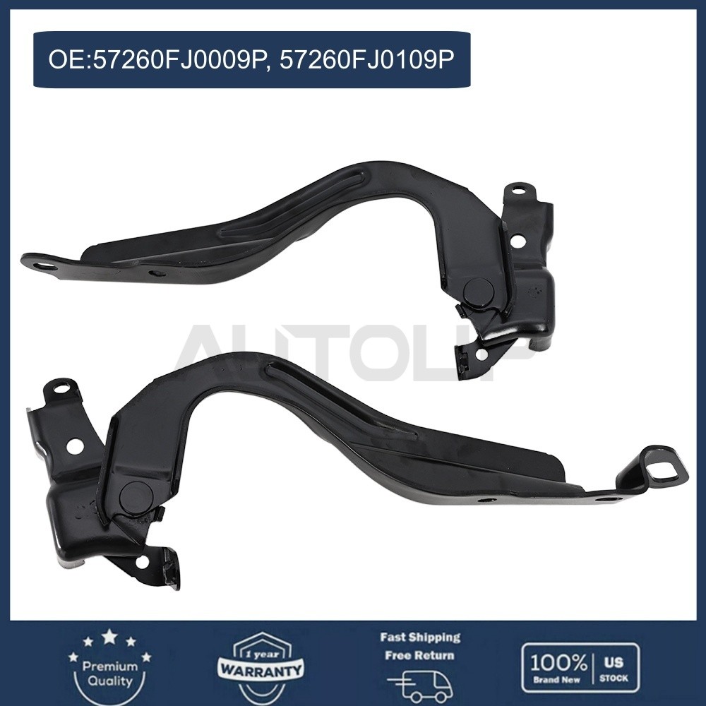 Pair Hood Hinge Right & Left for Sb Impreza 2012-2016
