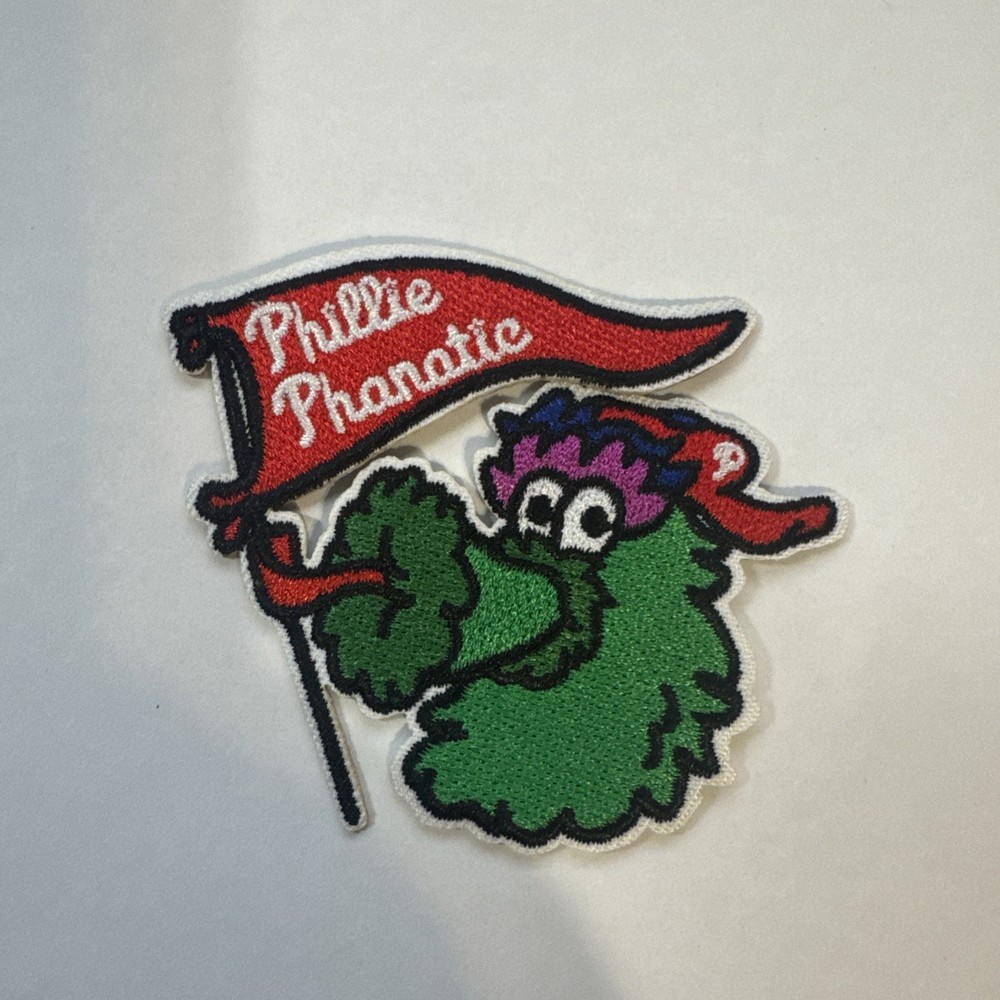Philly Phanatic Embroidered Iron On Patch