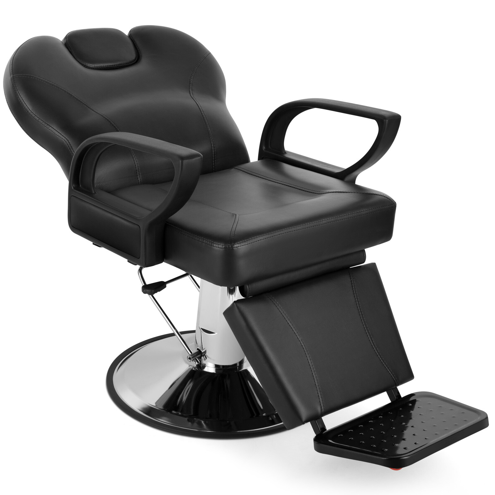 Black All Purpose Reclining Hydraulic Barber Chair Heavy Duty Salon Spa Beauty