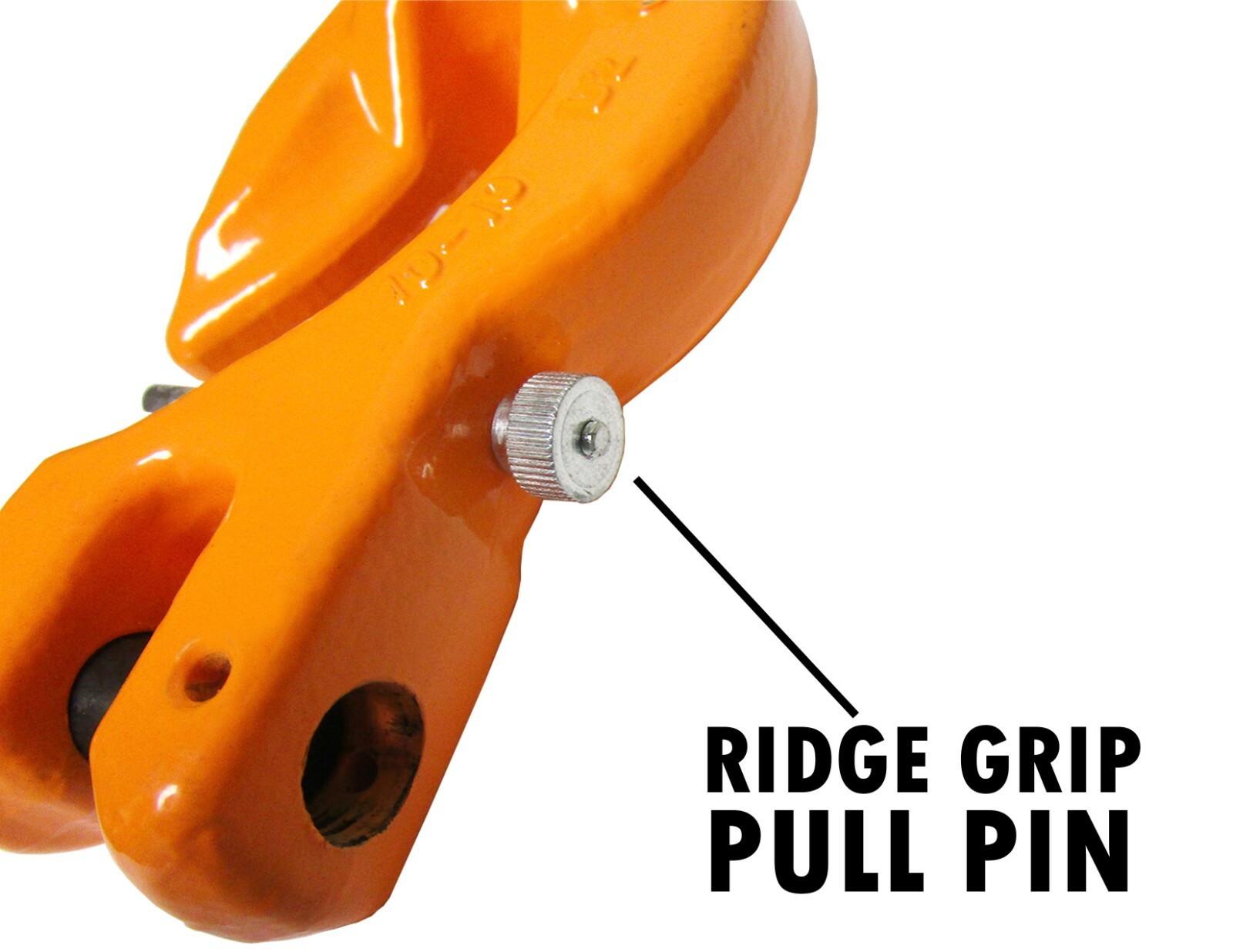 3/8 Grab Hook Pull Pin Grade 100 Safety Pin Latch Tow Clevis G100