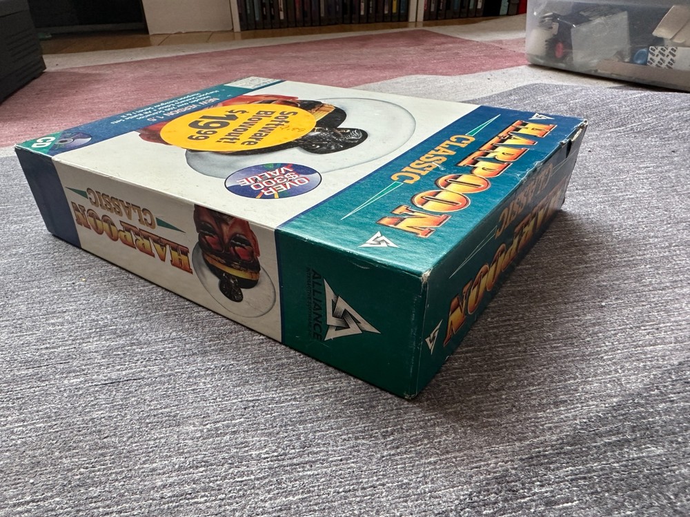 1990s Harpoon Classic PC Game - Packaging Only