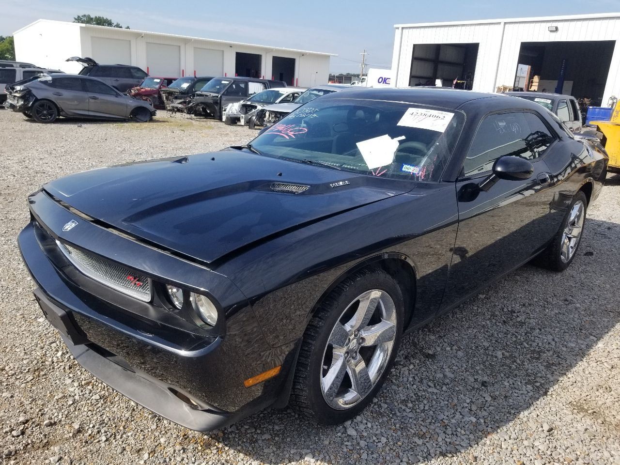 09 2009 DODGE CHALLENGER R/T FRONT BUCKET SEAT BELT BUCKLE BLACK LEFT DRIVER