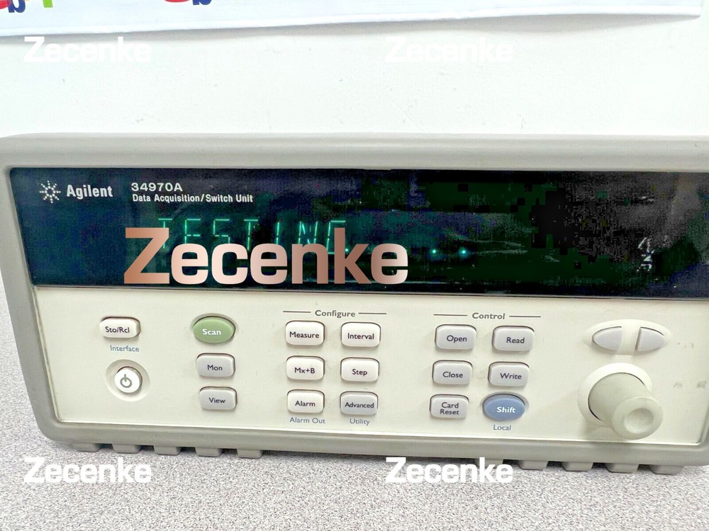 HP AGILENT 34970A DATA ACQUISITION SWITCH UNIT
