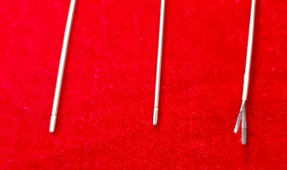 Laparoscopic Urology PCNL Bipronge Forceps 3fr 60cm Reusable Instruments - 3pc