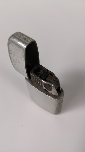 Vintage Silver Ronson Cigarette Lighter **READ DESCRIPTION**