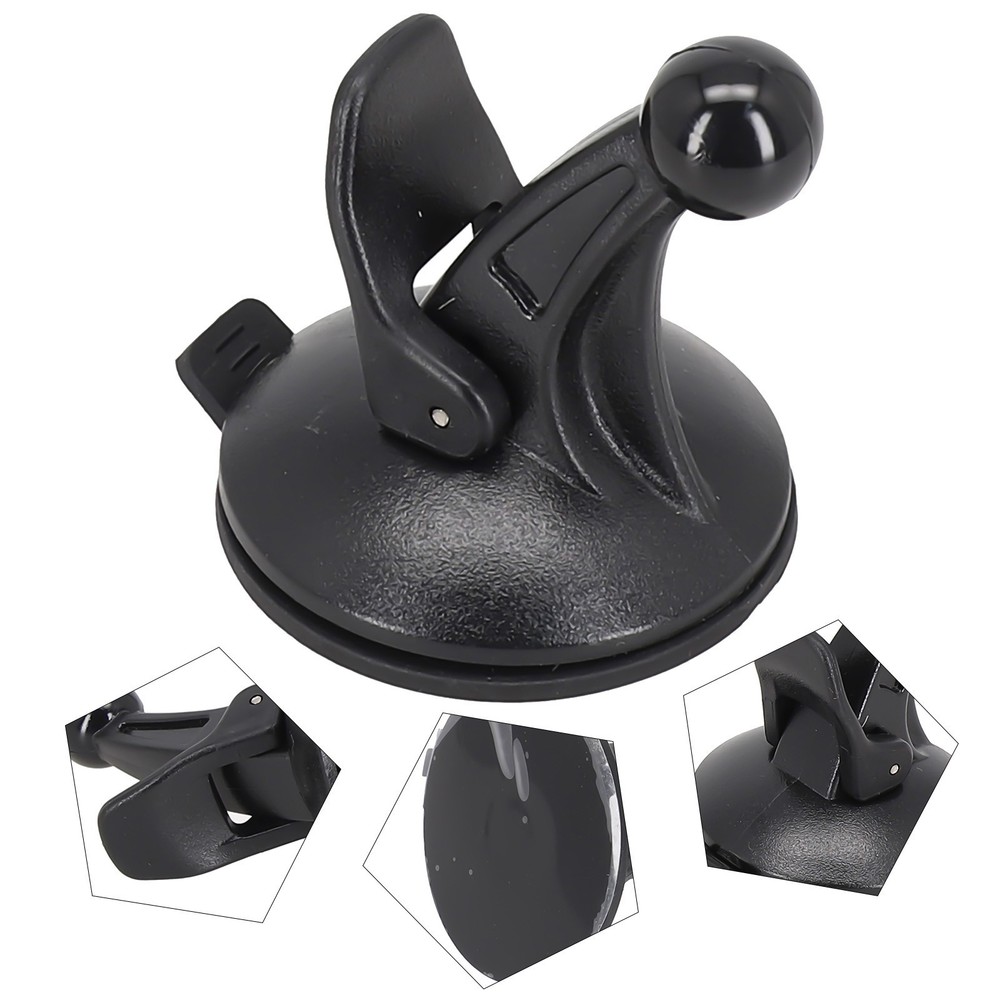 1* Windshield Dashboard Suction Cup Mount Bracket GPS Holder Plastic For Garmin