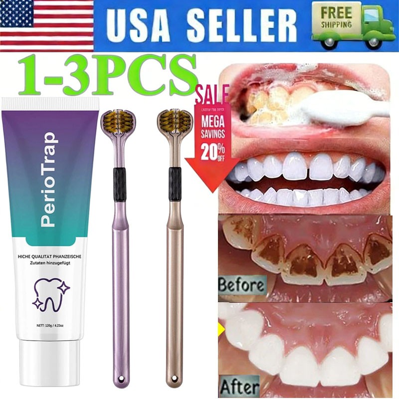 PerioTrap Mint Flavor Gum Toothpaste Cleaning Toothpaste Sensitive Teeth 120g