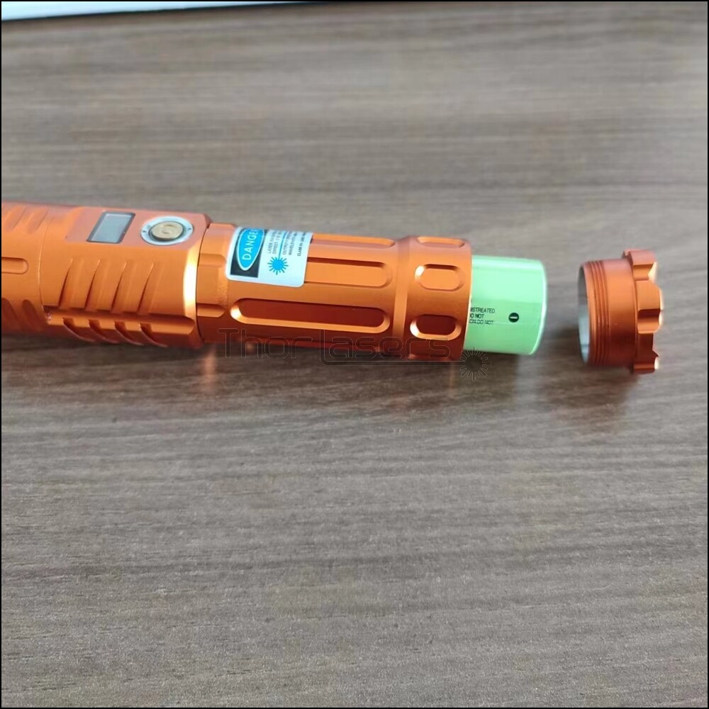 450NM Blue Laser Pointer Adjustable Focus Light Visible Beam Light Battery USB