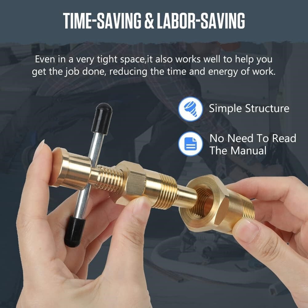 Pipe Olive Removal Tool Compression Ring Sleeve Extractor Ferrule Puller Wrench