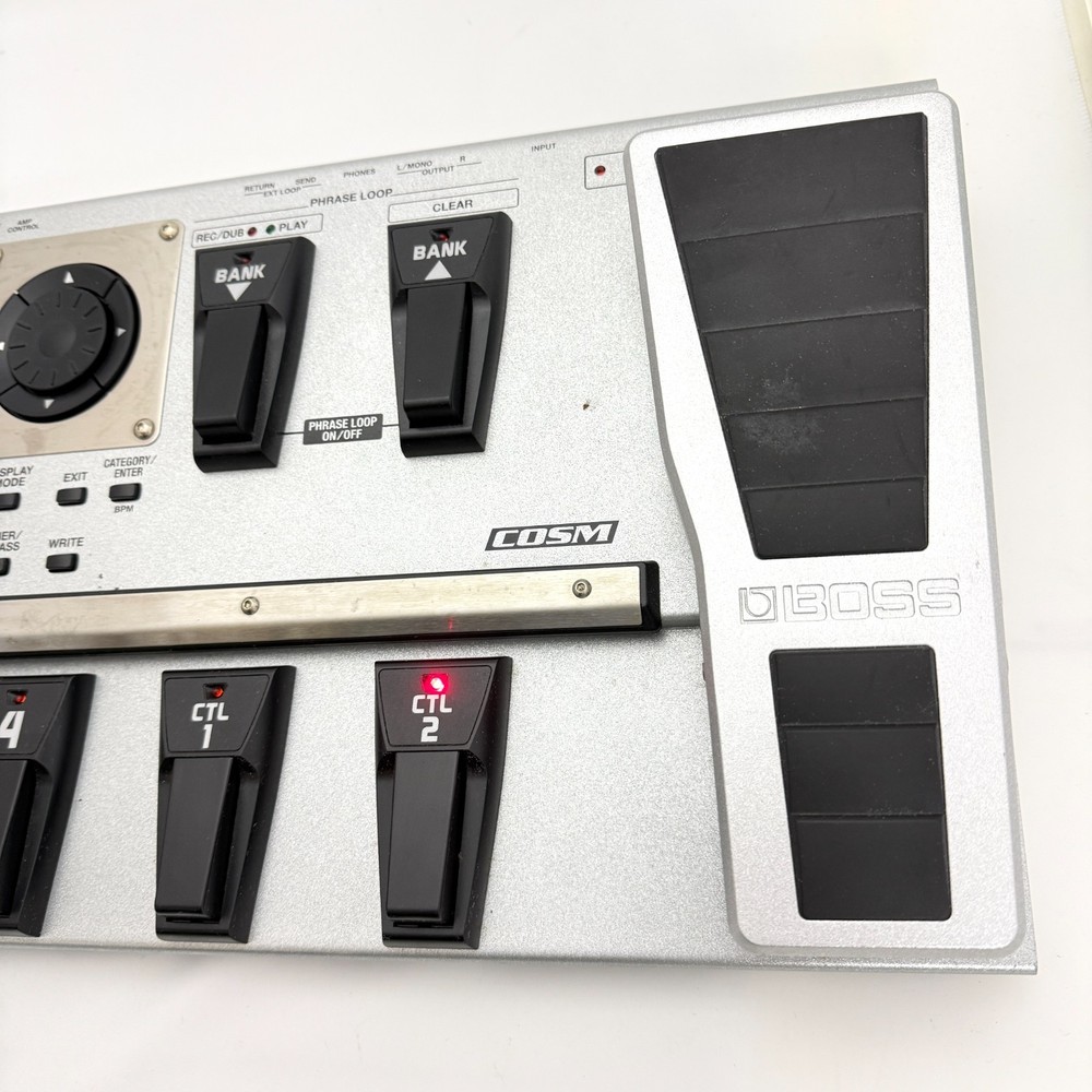 Boss GT-10 Guitar Multi Effects Floor Processor Pedal Board With Adapter #0200