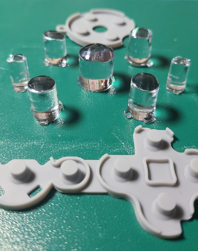 Custom Xbox 360 Wireless Controller A B Y X ◀️ ▶️ Home Clear Smooth Buttons.