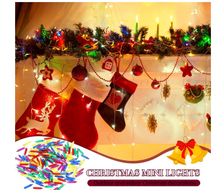 60 Count 6V Mini Christmas Replacement Light Bulbs for Tree Decorations NEW.....