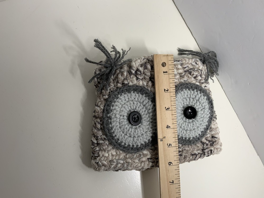 Handmade Crochet Owl Hat