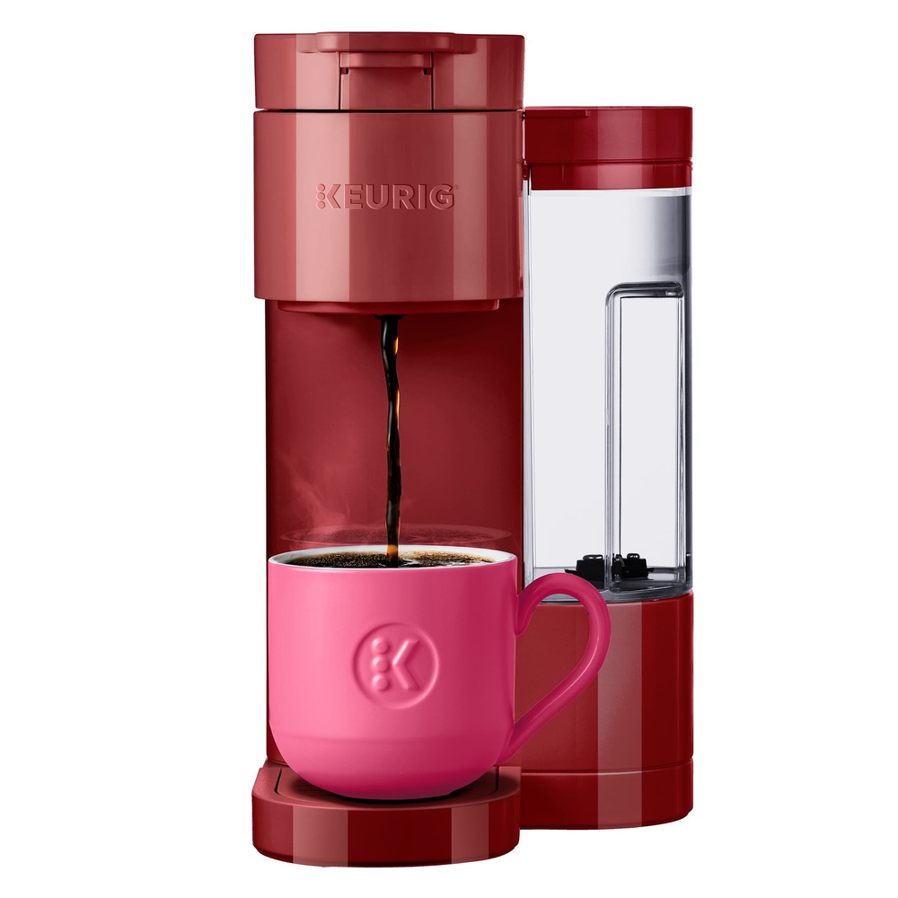 K-Express Essentials Red Single-Serve K-Cup Pod Coffee Maker