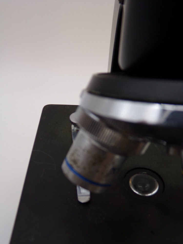 Vintage Monolux (#109588) Three Lens Microscope