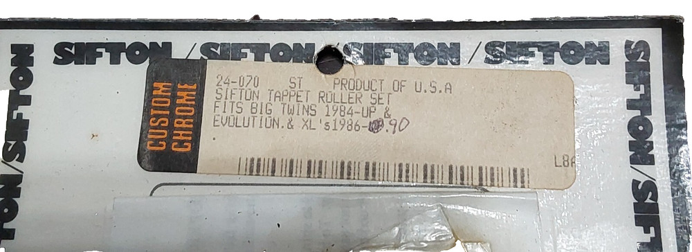 Custom Chrome Sifton 24-070 Tappet Roller Set