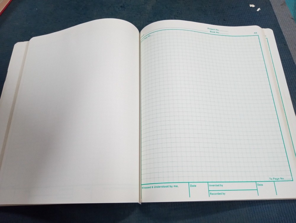 NEW Vintage Laboratory Notebook, PT Components Inc.