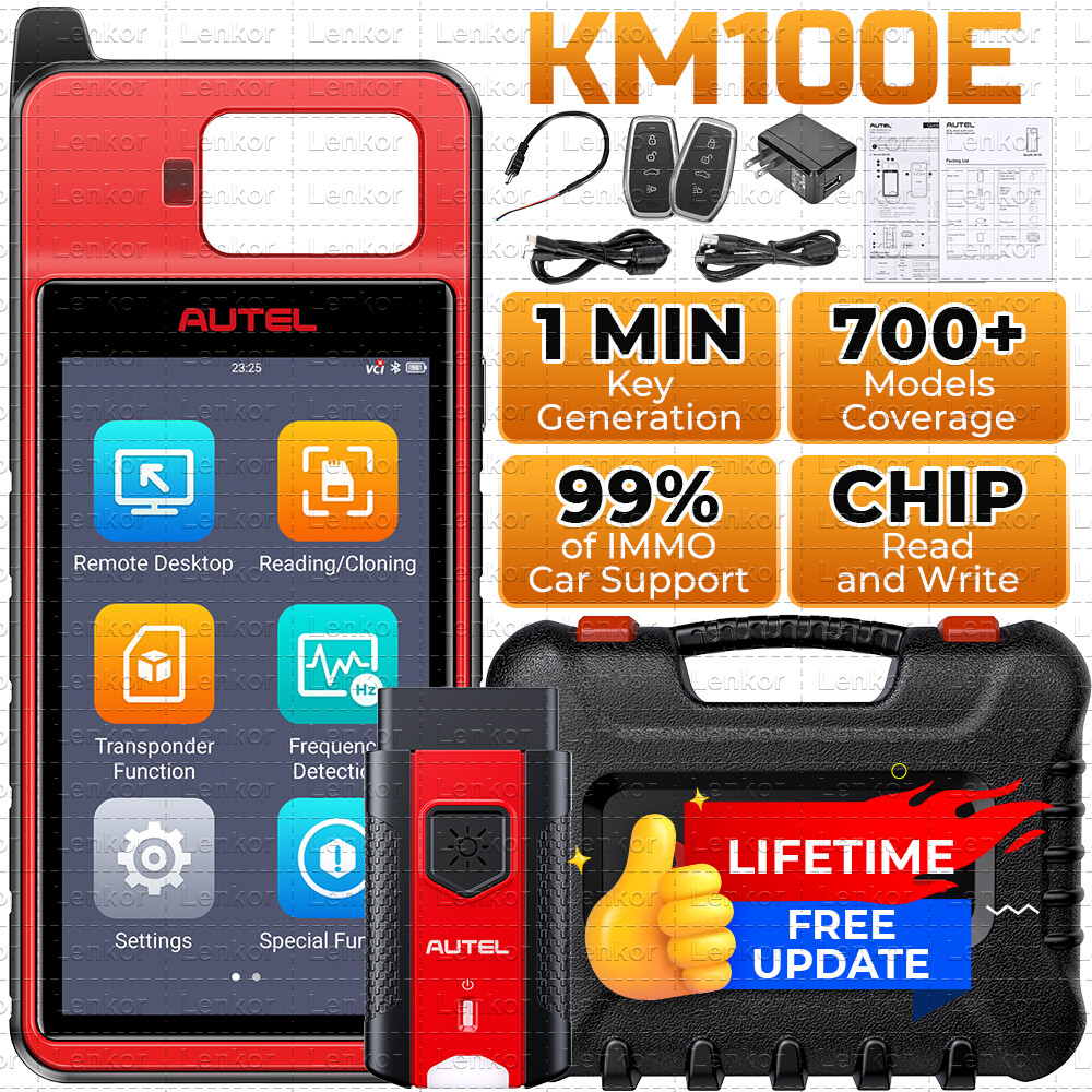 2025 Autel MaxiIM KM100 KM100E Key Fob Programming Tool Programmer Immobilizer