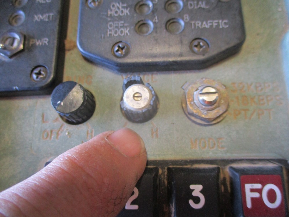 Used CA-67A/U ADP Interface Unit, Military Telephone, Powers Up/Function Unteste